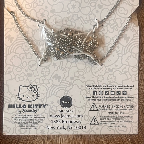 (women’s) 🏷️🆕🎉 hello kitty sanrio necklace set - Picture 10 of 12